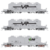 VFH15 | VICTORIAN FX 3 CAR LIME & SAND HOPPER SET