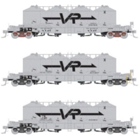 VFH06 | VICTORIAN FX 3 CAR FLOUR HOPPER SET